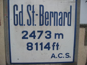 Gro�er St. Bernard-Pa�