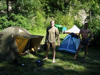 Camping in La Chambre
