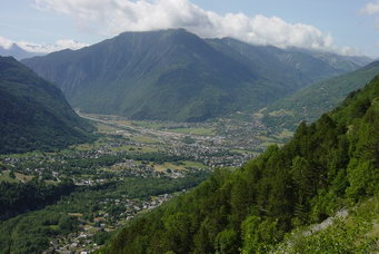 Blick auf La Chambre