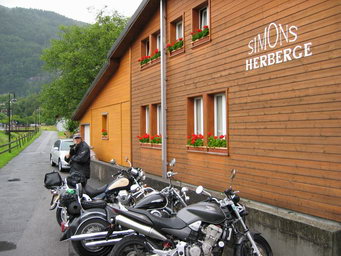 unsere Herberge in Meiringen